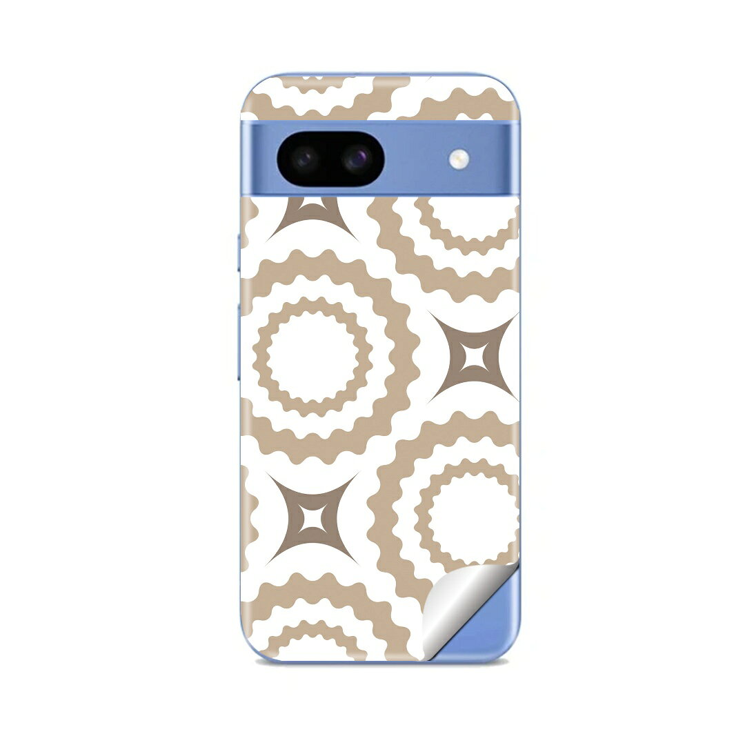 Google Pixel 8 シリーズ対応の専用スキンシール。20,000柄以上から選べる、まとうデザイン。同柄2枚入りなので、貼り直しや気分に合わせた貼り替えにも余裕があります。モデル：Google Pixel 8a