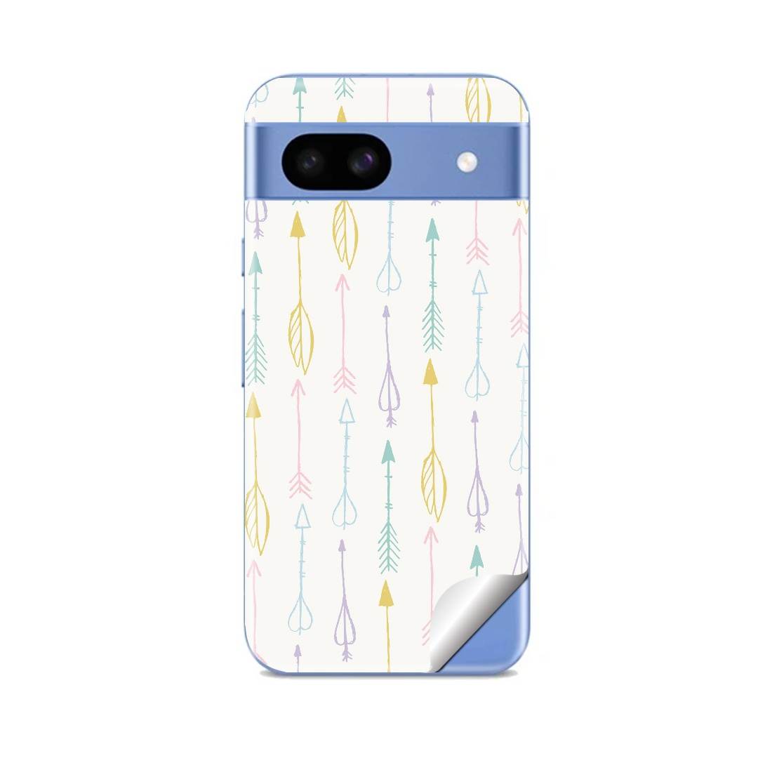 Google Pixel 8 シリーズ対応の専用スキンシール。20,000柄以上から選べる、まとうデザイン。同柄2枚入りなので、貼り直しや気分に合わせた貼り替えにも余裕があります。モデル：Google Pixel 8a
