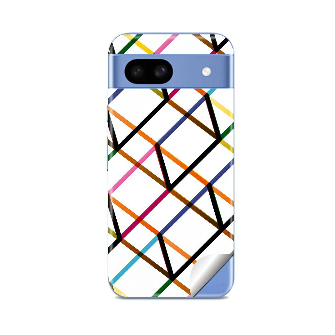 Google Pixel 8 シリーズ対応の専用スキンシール。20,000柄以上から選べる、まとうデザイン。同柄2枚入りなので、貼り直しや気分に合わせた貼り替えにも余裕があります。モデル：Google Pixel 8a