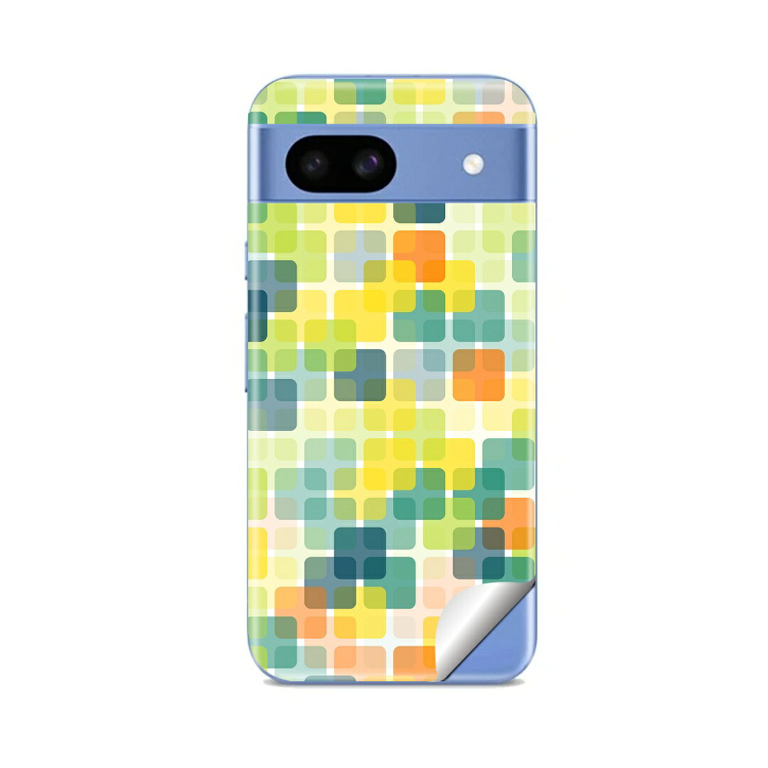 Google Pixel 8 シリーズ対応の専用スキンシール。20,000柄以上から選べる、まとうデザイン。同柄2枚入りなので、貼り直しや気分に合わせた貼り替えにも余裕があります。モデル：Google Pixel 8a