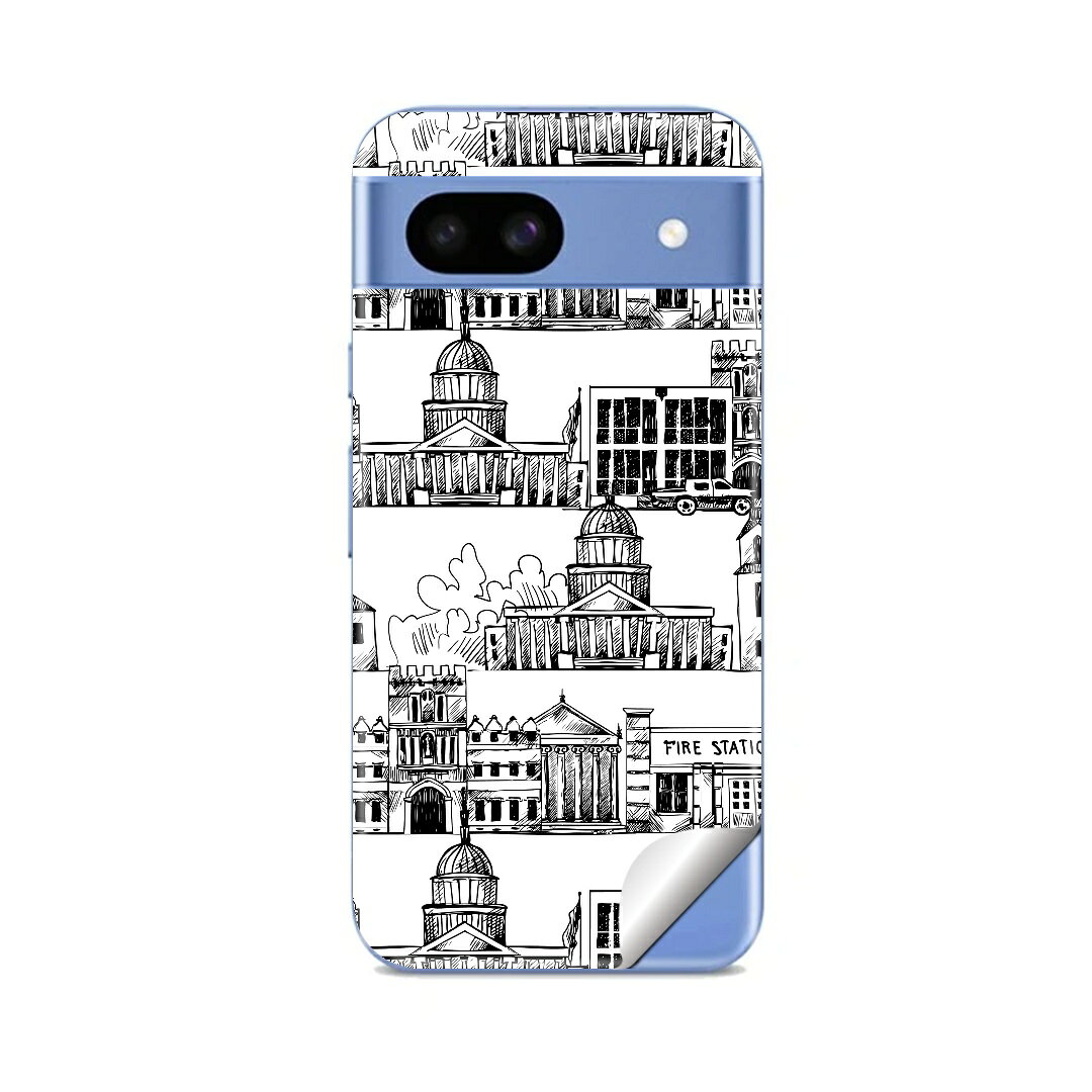 Google Pixel 8 シリーズ対応の専用スキンシール。20,000柄以上から選べる、まとうデザイン。同柄2枚入りなので、貼り直しや気分に合わせた貼り替えにも余裕があります。モデル：Google Pixel 8a