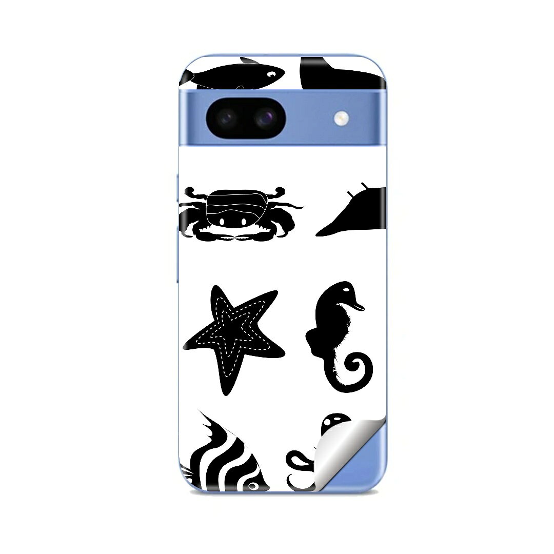 Google Pixel 8 シリーズ対応の専用スキンシール。20,000柄以上から選べる、まとうデザイン。同柄2枚入りなので、貼り直しや気分に合わせた貼り替えにも余裕があります。モデル：Google Pixel 8a