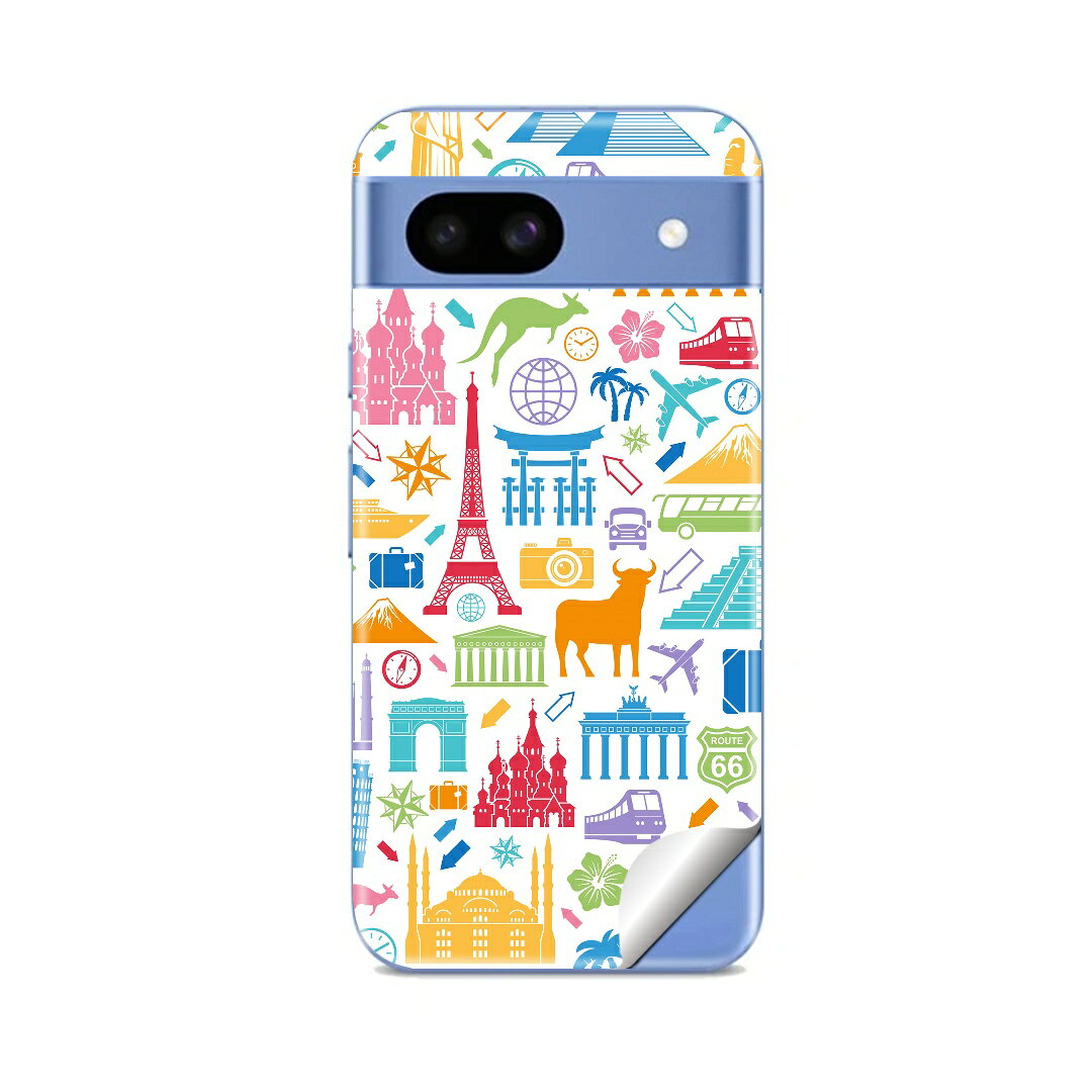 Google Pixel 8 シリーズ対応の専用スキンシール。20,000柄以上から選べる、まとうデザイン。同柄2枚入りなので、貼り直しや気分に合わせた貼り替えにも余裕があります。モデル：Google Pixel 8a