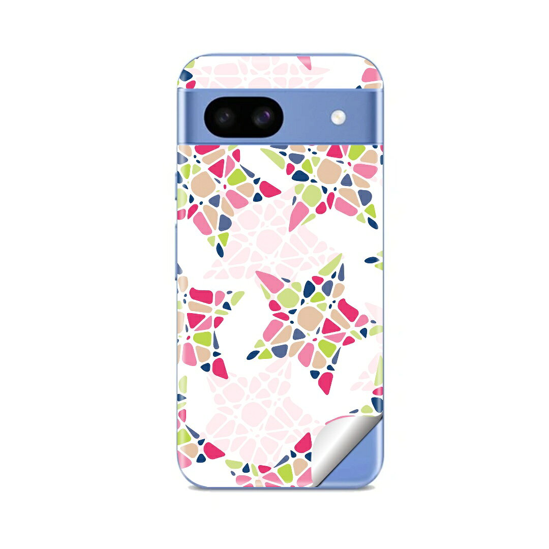 Google Pixel 8 シリーズ対応の専用スキンシール。20,000柄以上から選べる、まとうデザイン。同柄2枚入りなので、貼り直しや気分に合わせた貼り替えにも余裕があります。モデル：Google Pixel 8a