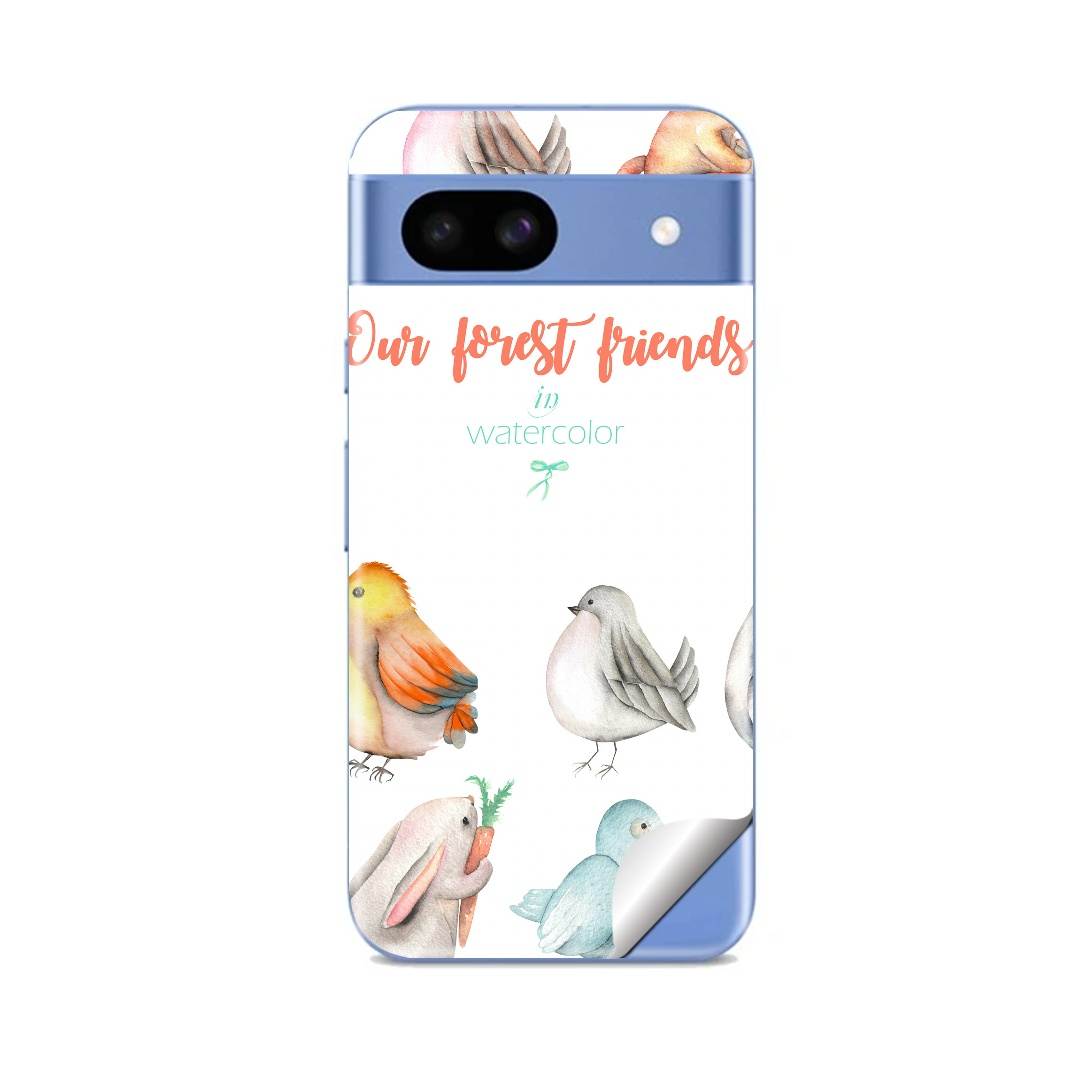 Google Pixel 8 シリーズ対応の専用スキンシール。20,000柄以上から選べる、まとうデザイン。同柄2枚入りなので、貼り直しや気分に合わせた貼り替えにも余裕があります。モデル：Google Pixel 8a