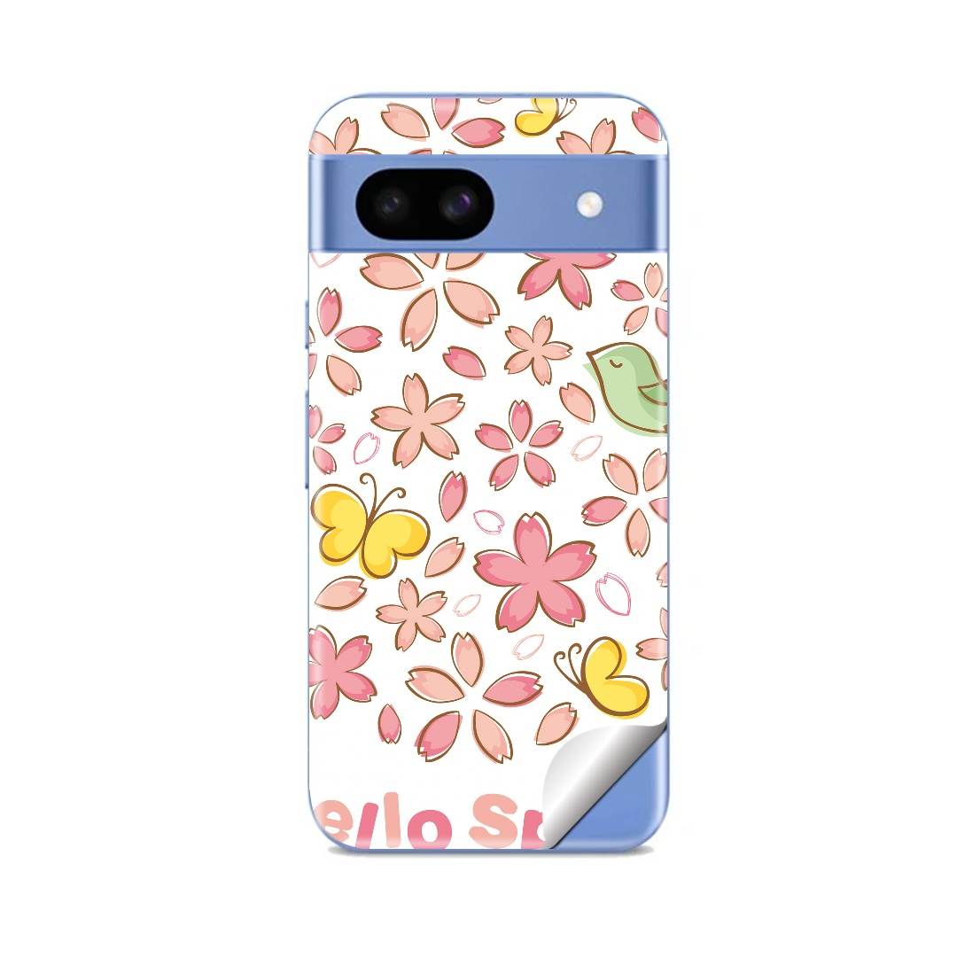 Google Pixel 8 シリーズ対応の専用スキンシール。20,000柄以上から選べる、まとうデザイン。同柄2枚入りなので、貼り直しや気分に合わせた貼り替えにも余裕があります。モデル：Google Pixel 8a