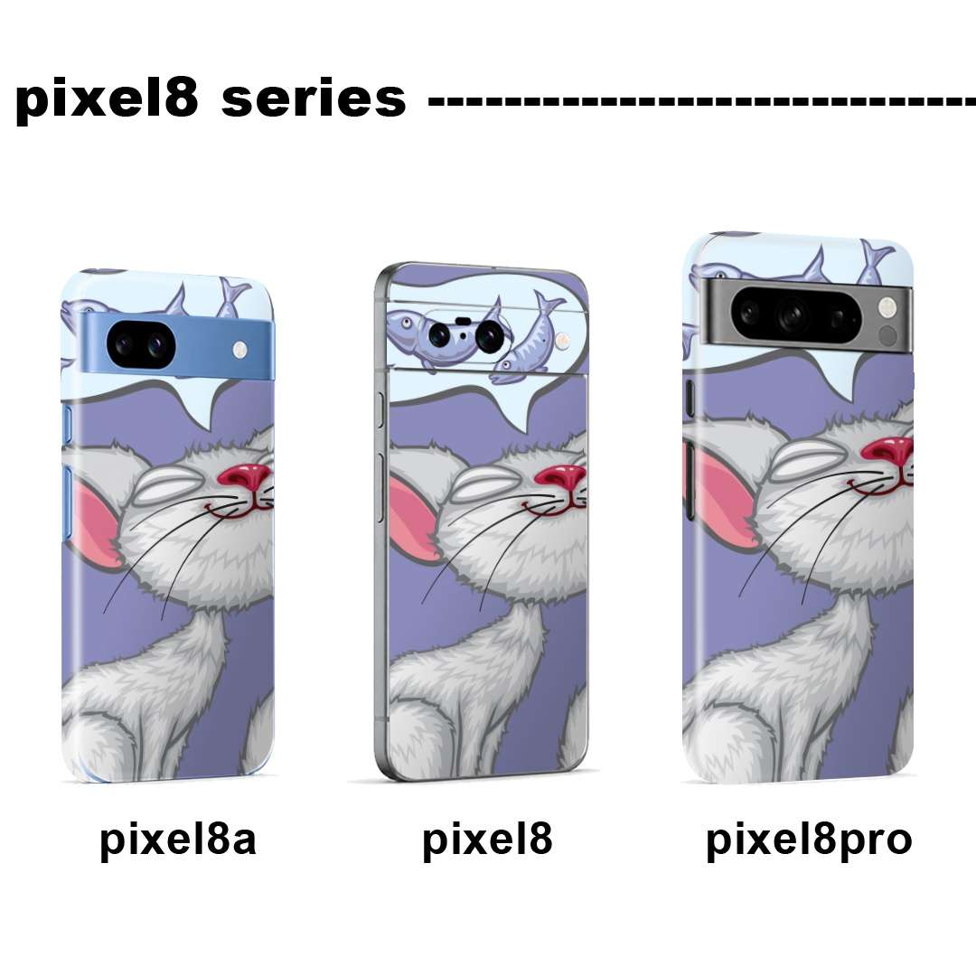 Google Pixel 8/8a/8 Pro 対応 スキンシール きせかえ 背面 保護 カバー ステッカ...