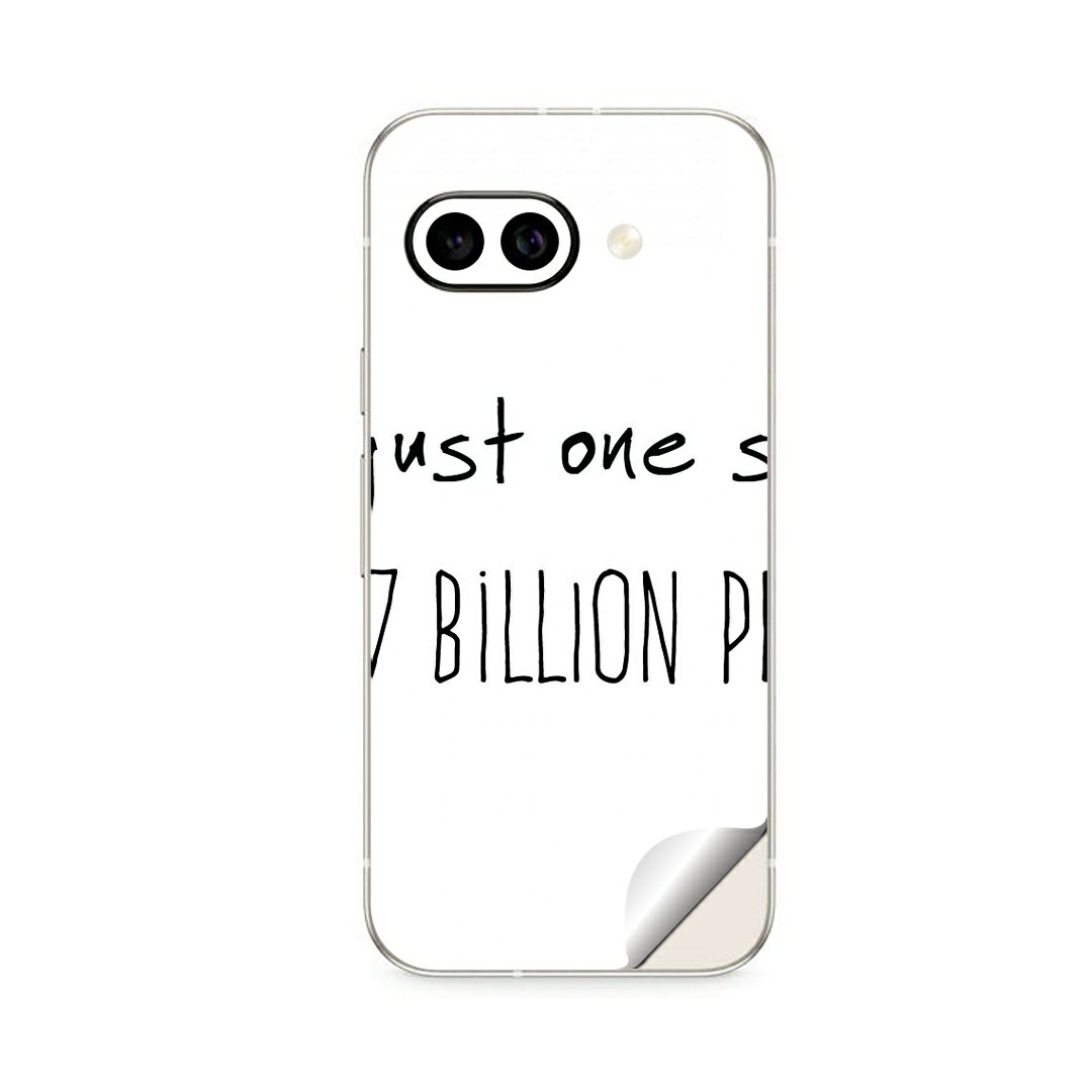 Google Pixel 9 シリーズ対応の専用スキンシール。20,000柄以上から選べる、まとうデザイン。同柄2枚入りなので、貼り直しや気分に合わせた貼り替えにも余裕があります。モデル：Google Pixel 9a
