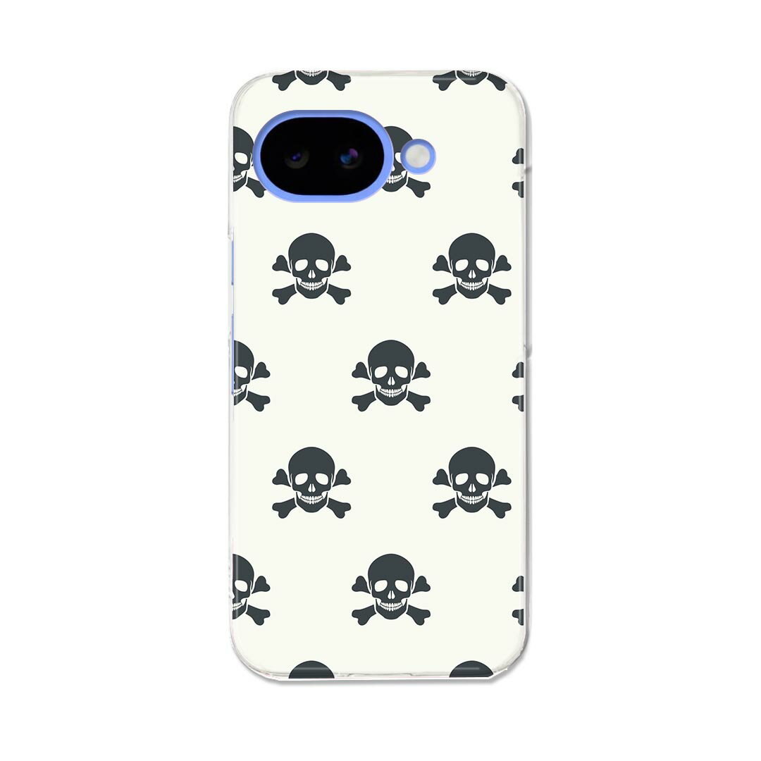 樂天商城 - Pixel 10a 用 スマホカバー Google pixel10a ケース カバー ハードケース 011700 骸骨　ドクロ　模様