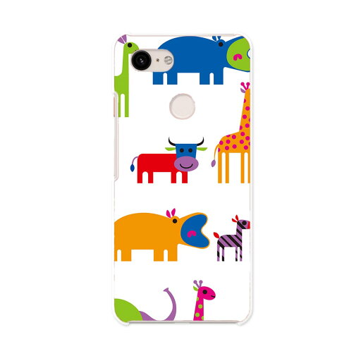 Pixel 3 専用 ハードケース ピクセル3 igcase スマホカバー カバー ケース pc ハードケース 004384 アニマル 動物 キャラクター Pixel 3 専用 ハードケース ピクセル3 igcase スマホカバー カバー ケース pc ハードケース 004384 アニマル 動物 キャラクター