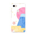 Pixel 3XL Google pixel3xl グーグル ピクセル3XL simfree SIMフリー スマホ カバー ケース スマホケース スマホカバー PC ハードケース 013560 富士山 お正月 イラスト