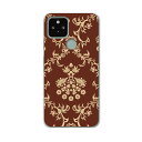 Google Pixel 5 専用ケース ハードケース softbank ソフトバンク igcase スマホカバー カバー ケース 000378 その他 茶色 デザイン(2)
