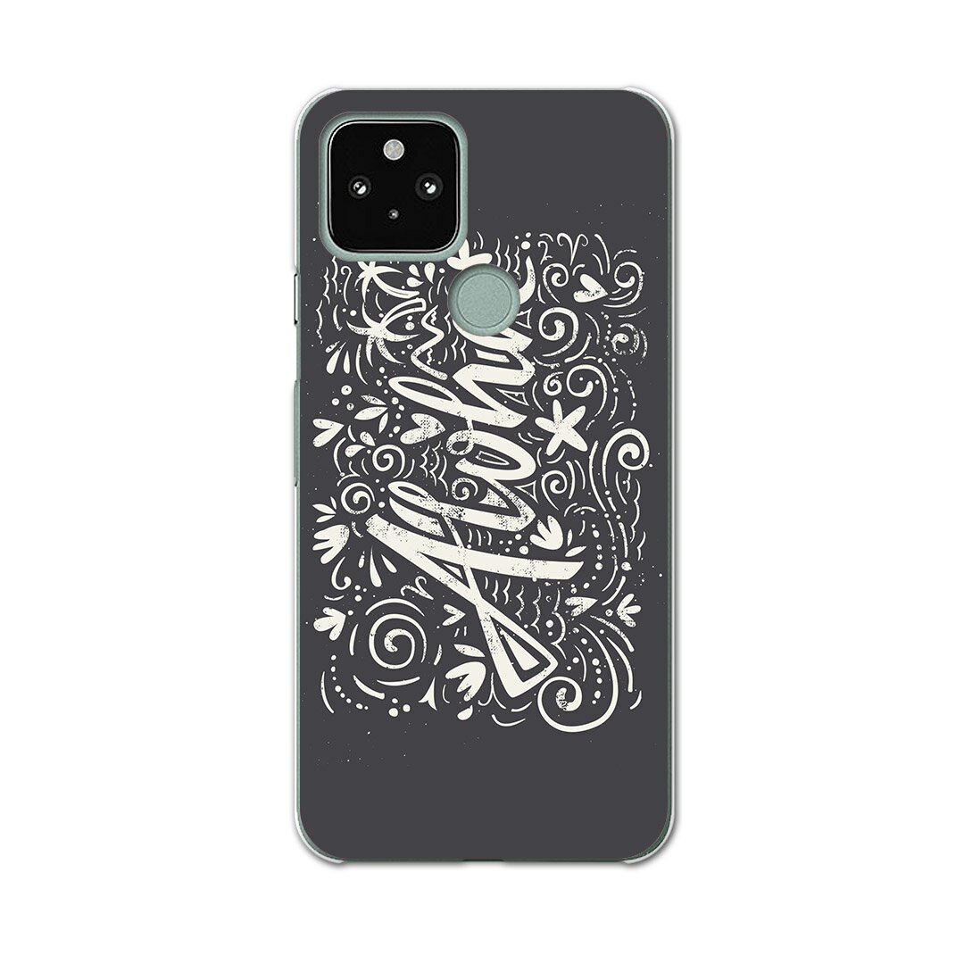 Google Pixel 5 専用ケース ハードケース softbank ソフトバンク igcase スマホカバー カバー ケース 010931 リゾート　アロハ　花