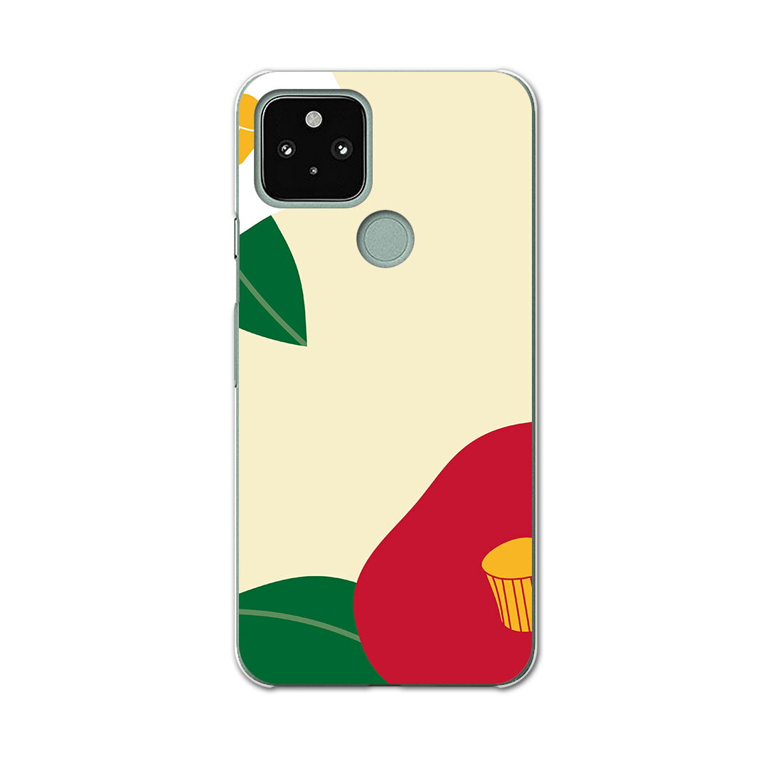 Google Pixel 5 専用ケース ハードケース softbank ソフトバンク igcase スマホカバー カバー ケース 011967 椿　花　和(2.0)