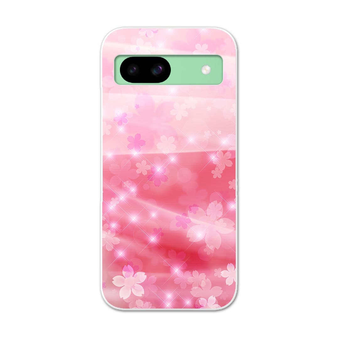 Rakuten - Pixel 8a 用ハード ケース ピクセル8a pixel8a 対応 ケース カバー ハードケース 000817 桜　光