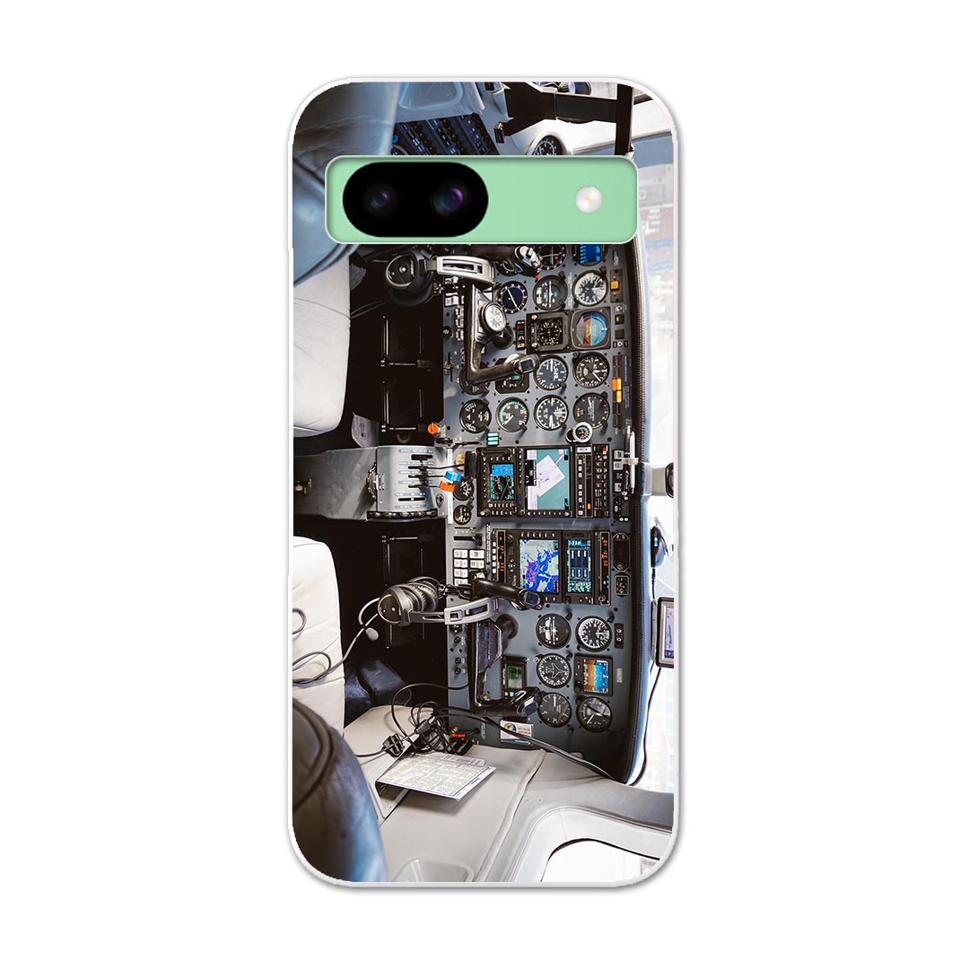Rakuten - Pixel 8a 用ハード ケース ピクセル8a pixel8a 対応 ケース カバー ハードケース 023140 飛行機　操縦席　写真