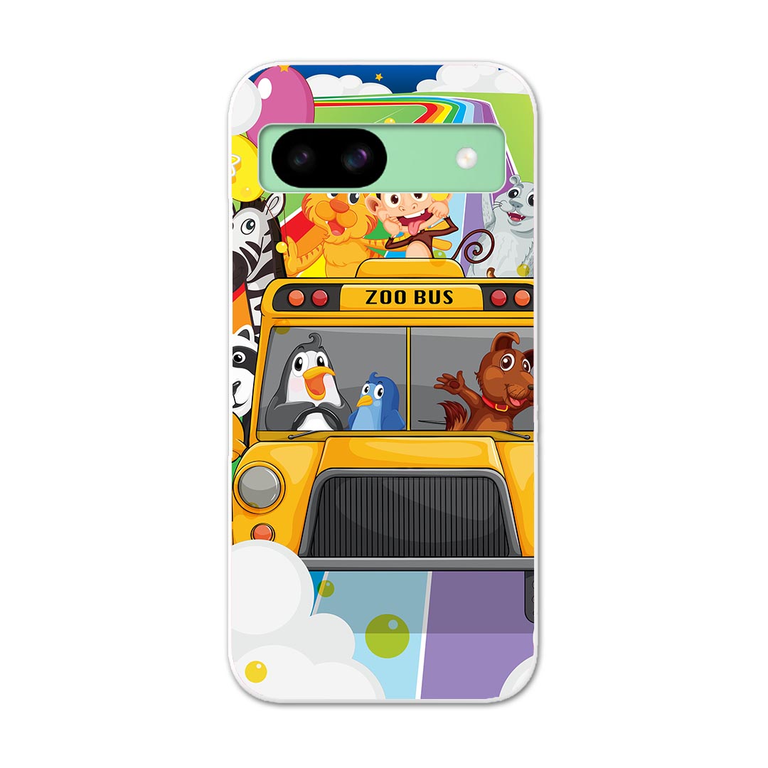 Pixel 8a 用ハード ケース ピクセル8a pixel8a 対応 ケース カバー ハードケース 004858 キャラクター　動物