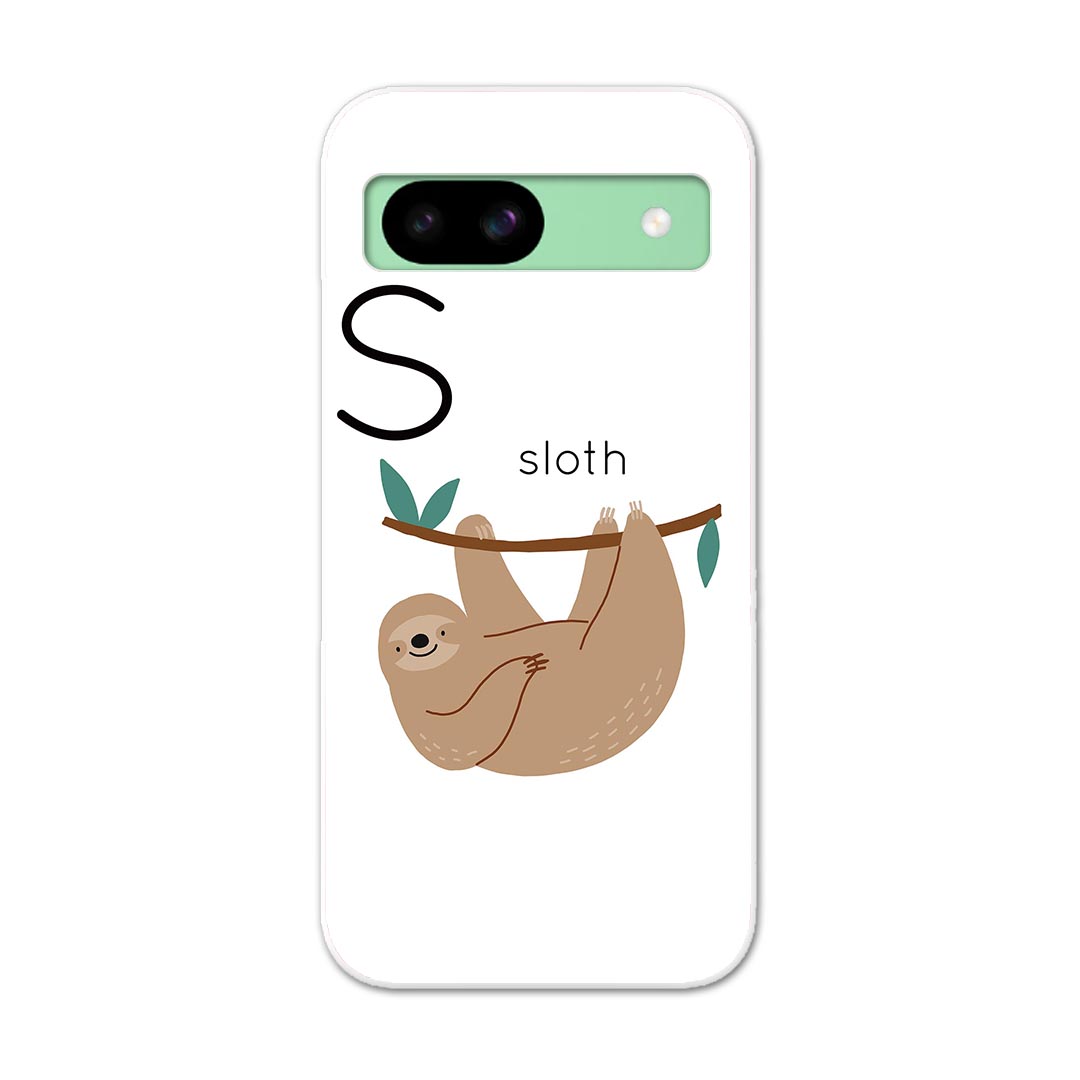 Pixel 8a 用ハード ケース ピクセル8a pixel8a 対応 ケース カバー ハードケース 019952 S sloth ナマケモノ