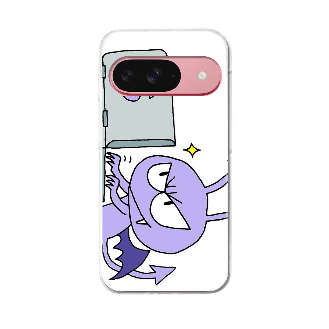Mobile Phone Cases - Google Pixel 9 / Pixel 9 pro 共通対応 6.3インチ ハードケース pixel9 pixel9pro 対応 ケース カバー 002917 キャラクター　イラスト