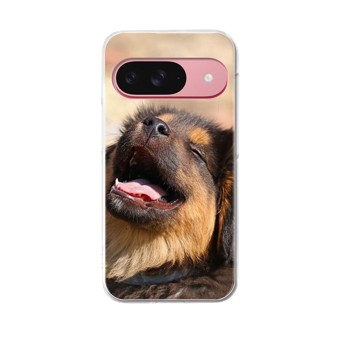 Google Pixel 9 / Pixel 9 pro 共通対応 6.3インチ ハードケース pixel9 pixel9pro 対応 ケース カバー 022861 犬　動物　写真(2.0)
