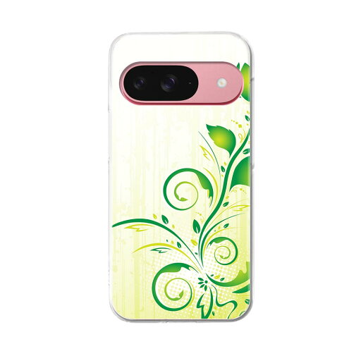 Google Pixel 9 / Pixel 9 pro 共通対応 6.3インチ ハードケース pixel9 pixel9pro 対応 ケース カバー 007222 花