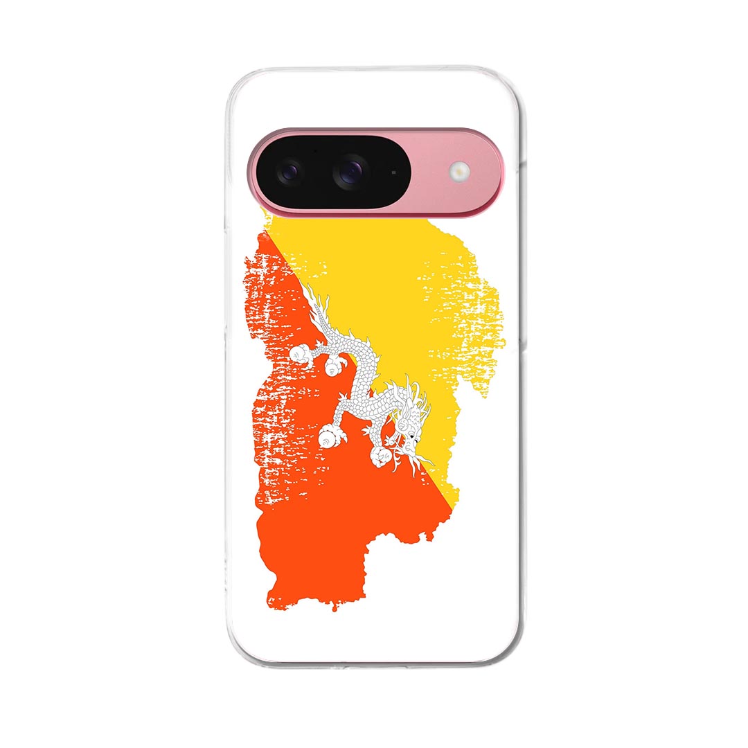 Google Pixel 9 / Pixel 9 pro 共通対応 6.3インチ ハードケース pixel9 pixel9pro 対応 ケース カバー 018777 bhutan ブータン