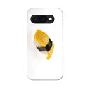 Google Pixel 9a 用 ケース 6.3インチ ハードケース pixel 9a 対応 ケース カバー 000194 お寿司 食べ物 たまご(2)