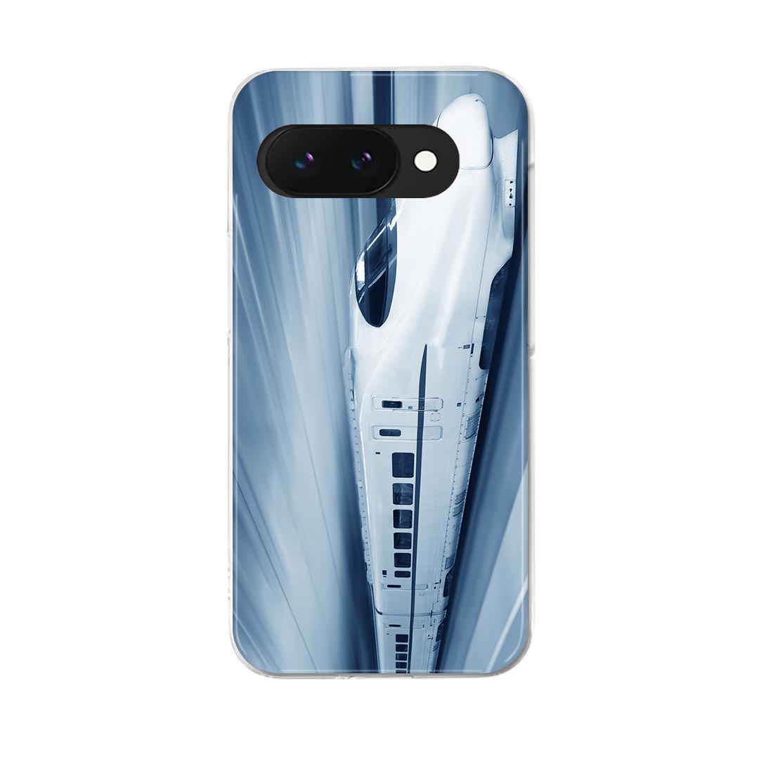 Google Pixel 9a 用 ケース 6.3インチ ハードケース pixel 9a 対応 ケース カバー 000868 新幹線