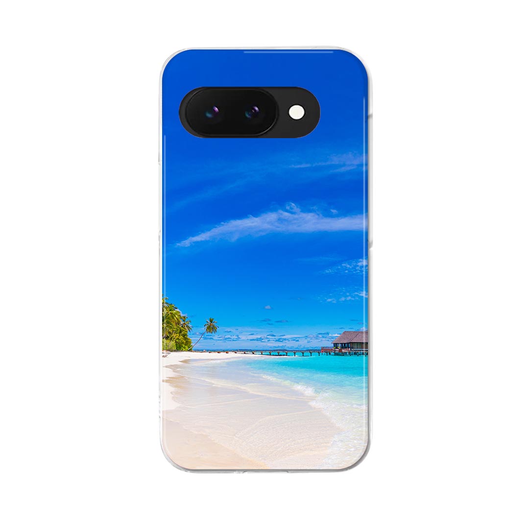 乐天商城 - Google Pixel 9a 用 ケース 6.3インチ ハードケース pixel 9a 対応 ケース カバー 033725 南の島 海