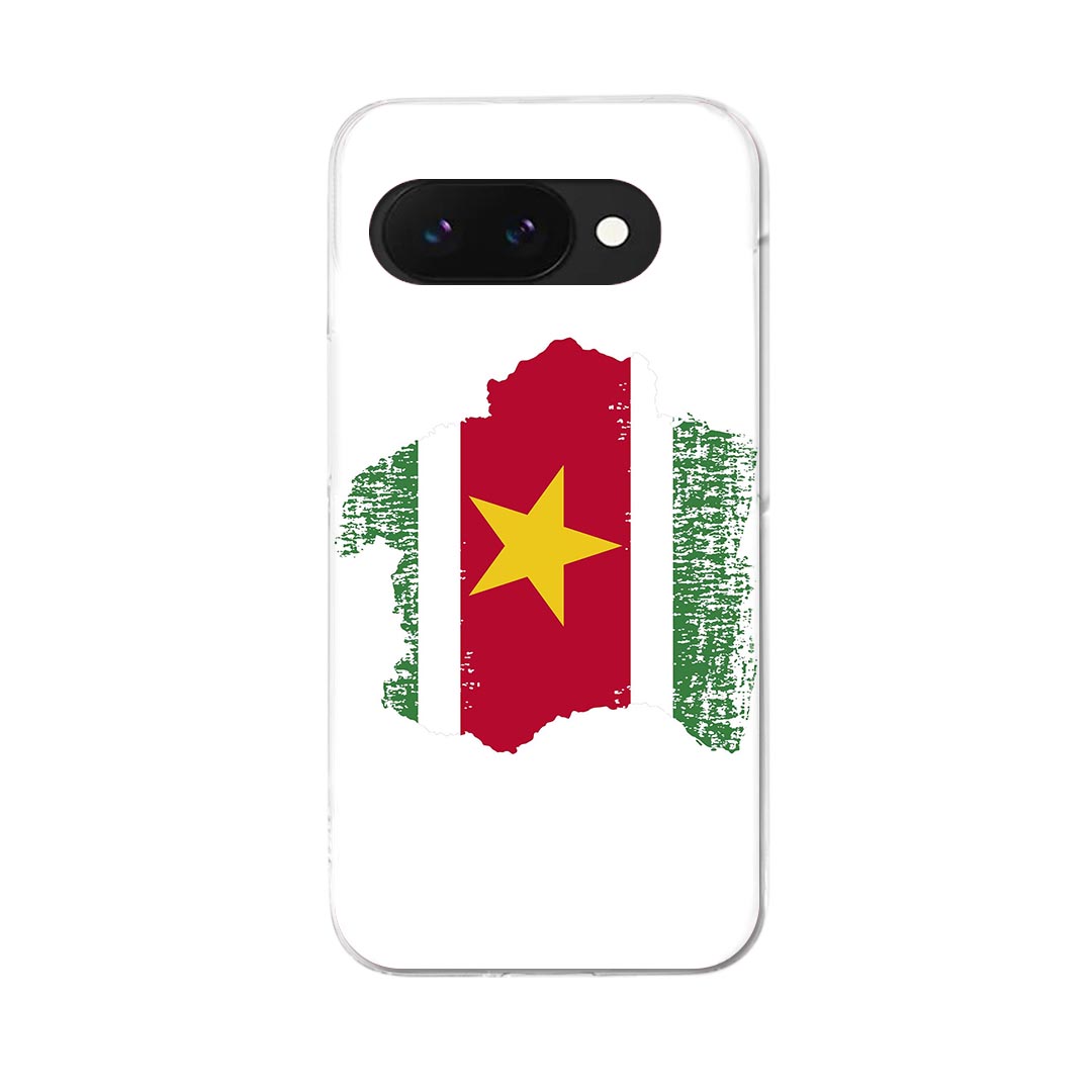 Google Pixel 9a 用 ケース 6.3インチ ハードケース pixel 9a 対応 ケース カバー 018956 suriname スリナム