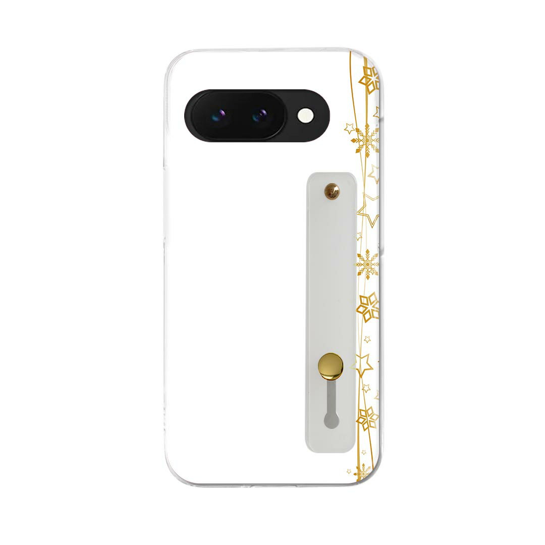 樂天商城 - 【送料無料】Google Pixel 9a 用 ハードケース スマホ ベルト付 スマホバンド 落下防止 シリコン スタンド機能付 スリム 背面 片手持ち カバー 携帯リング フィンガーリング 角度調整