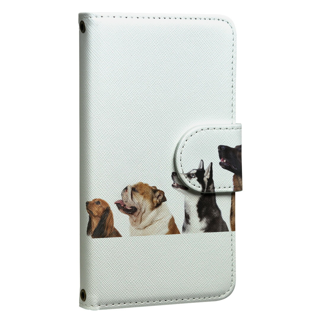 ploom TECH プルームテック 専用 レザーケース 手帳型 タバコ ケース カバー 合皮 ケース カバー 収納 プルームケース デザイン 008190 写真　犬　いぬ　白　ホワイト