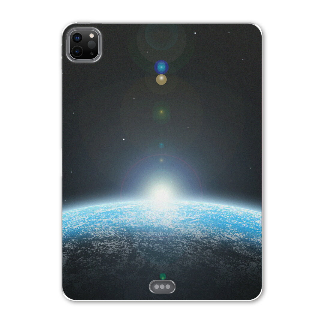 iPad Pro 11 第2世代 2020年版 用 ケース ソフト TPUケース A2228 A2068 A2230 対応 タブレットケース タブレットカバー 003267 写真・風景 クール その他 宇宙　地球　写真