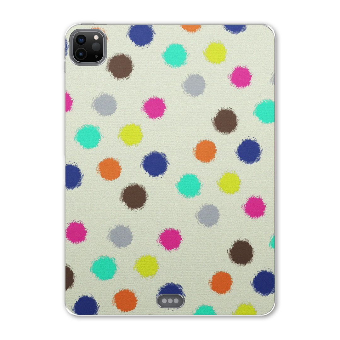 iPad Pro 11 第2世代 2020年版 用 ケース ソフト TPUケース A2228 A2068 A2230 対応 タブレットケース タブレットカバー 004708 チェック・ボーダー 水玉　ドット　カラフル