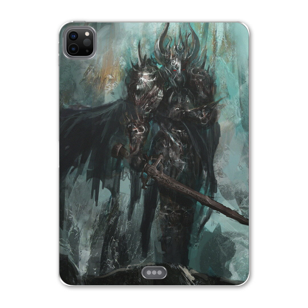 iPad Pro 11 第2世代 2020年版 用 ケース ソフト TPUケース A2228 A2068 A2230 対応 タブレットケース タブレットカバー 005903 写真・風景 イラスト　甲冑　ファンタジー