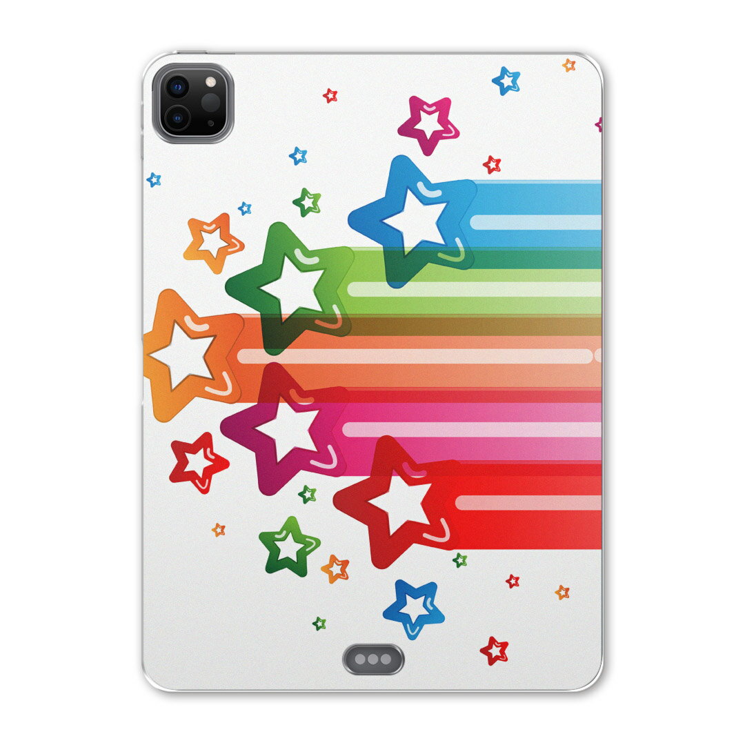 iPad Pro 11 第2世代 2020年版 用 ケース ソフト TPUケース A2228 A2068 A2230 対応 タブレットケース タブレットカバー 006577 その他 カラフル 星