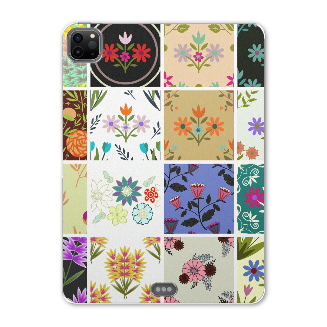 iPad Pro 11 第2世代 2020年版 用 ケース ソフト TPUケース A2228 A2068 A2230 対応 タブレットケース タブレットカバー 007464 その他 花 フラワー イラスト 模様