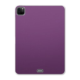 iPad Pro 11 第2世代 2020年版 用 ケース ソフト TPUケース A2228 A2068 A2230 対応 タブレットケース タブレットカバー 008990 その他 シンプル　無地　紫