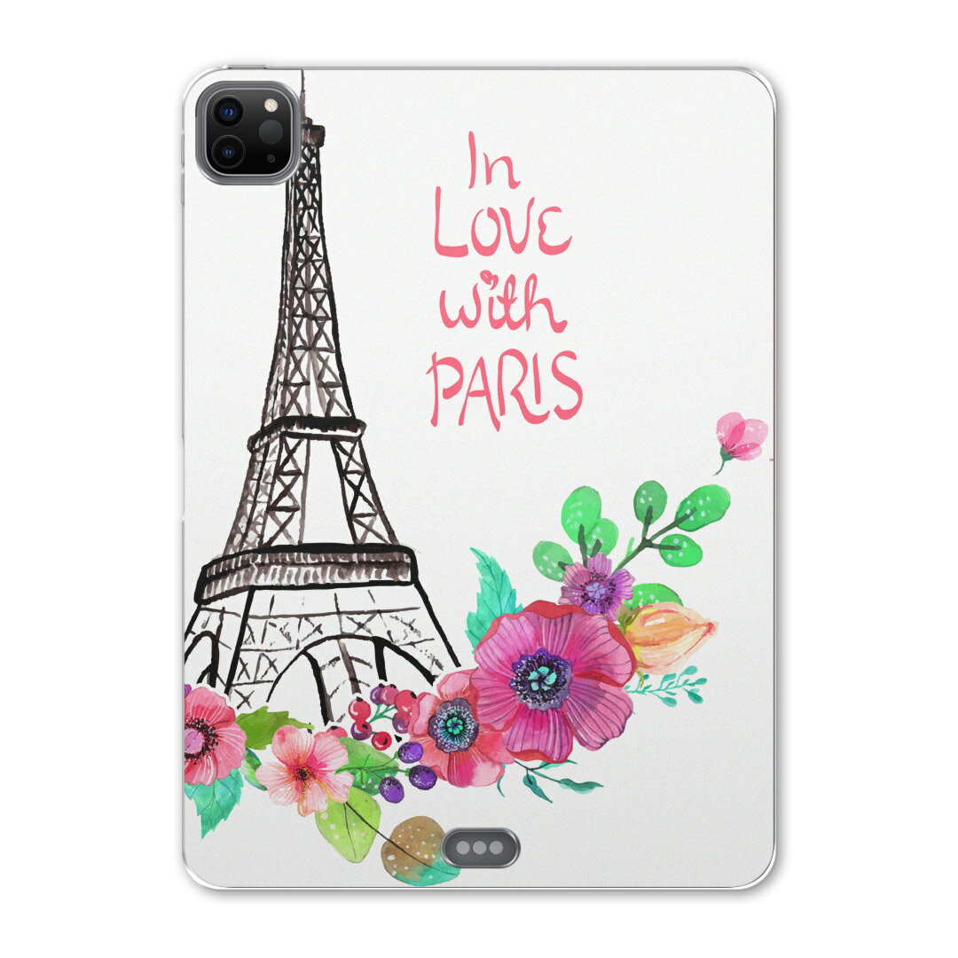 iPad Pro 11 第2世代 2020年版 用 ケース ソフト TPUケース A2228 A2068 A2230 対応 タブレットケース タブレットカバー 009602 風景　外国　フラワー