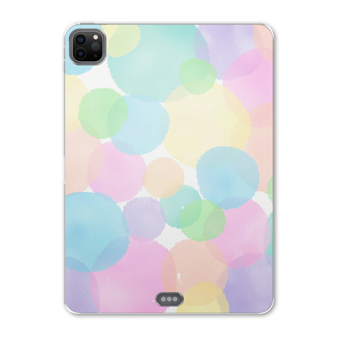 iPad Pro 11 第2世代 2020年版 用 ケース ソフト TPUケース A2228 A2068 A2230 対応 タブレットケース タブレットカバー 010248 カラフル パステル