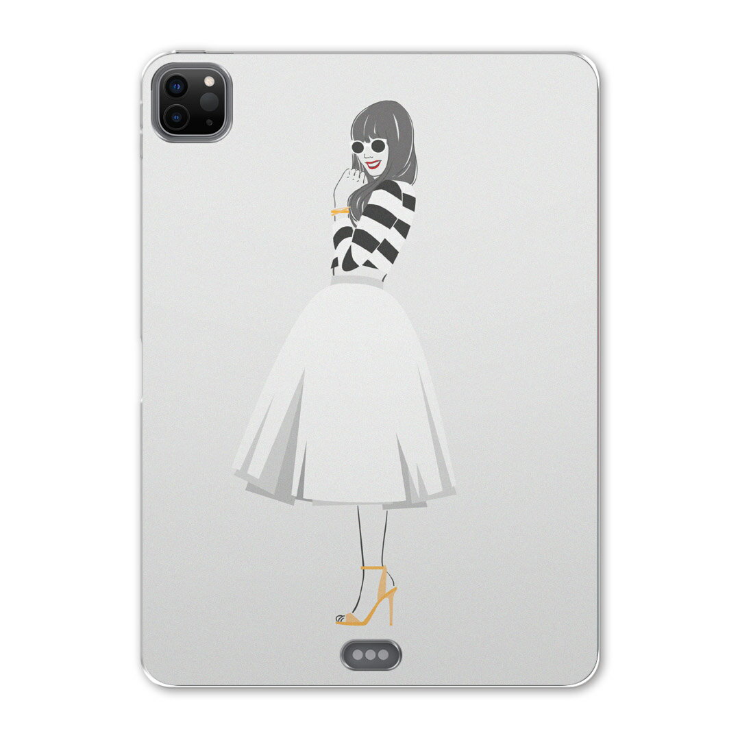 iPad Pro 11 第2世代 2020年版 用 ケース ソフト TPUケース A2228 A2068 A2230 対応 タブレットケース タブレットカバー 010902 ファッション サングラス スカート