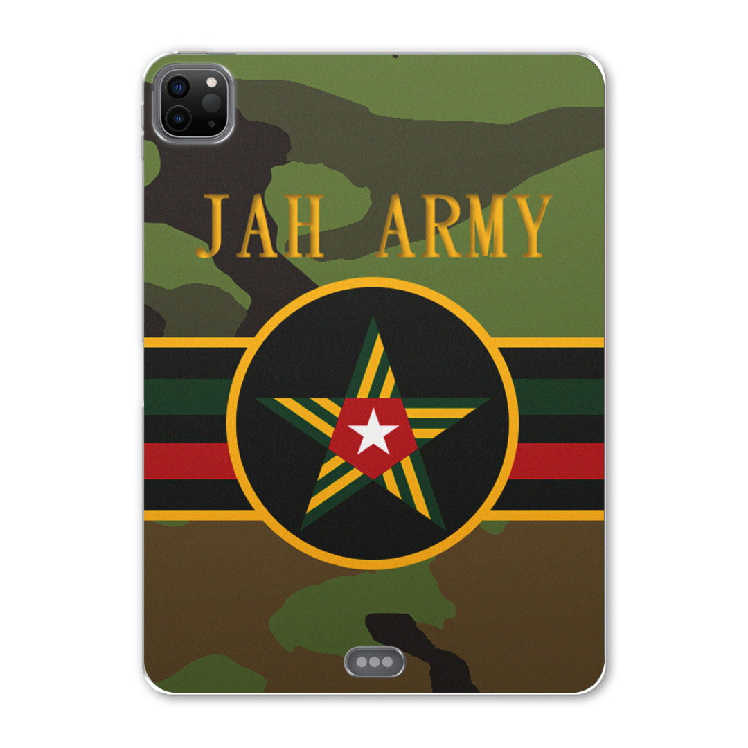 iPad Pro 11 第2世代 2020年版 用 ケース ソフト TPUケース A2228 A2068 A2230 対応 タブレットケース タブレットカバー 011602 アーミー　迷彩　カモフラ