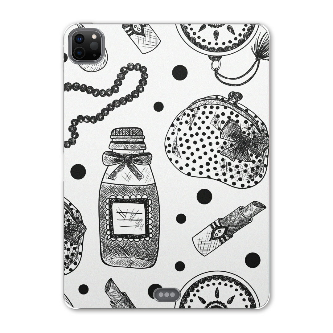 iPad Pro 11 第2世代 2020年版 用 ケース ソフト TPUケース A2228 A2068 A2230 対応 タブレットケース タブレットカバー 012598 おしゃれ　リップ　モノトーン(2.0)