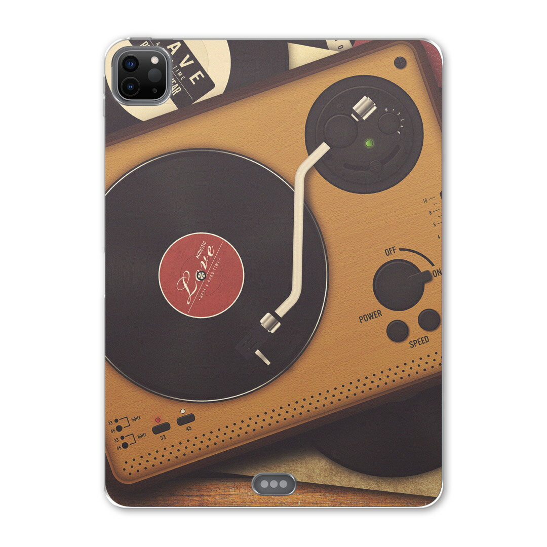 iPad Pro 11 第2世代 2020年版 用 ケース ソフト TPUケース A2228 A2068 A2230 対応 タブレットケース タブレットカバー 012918 ラジカセ 音楽 カセット