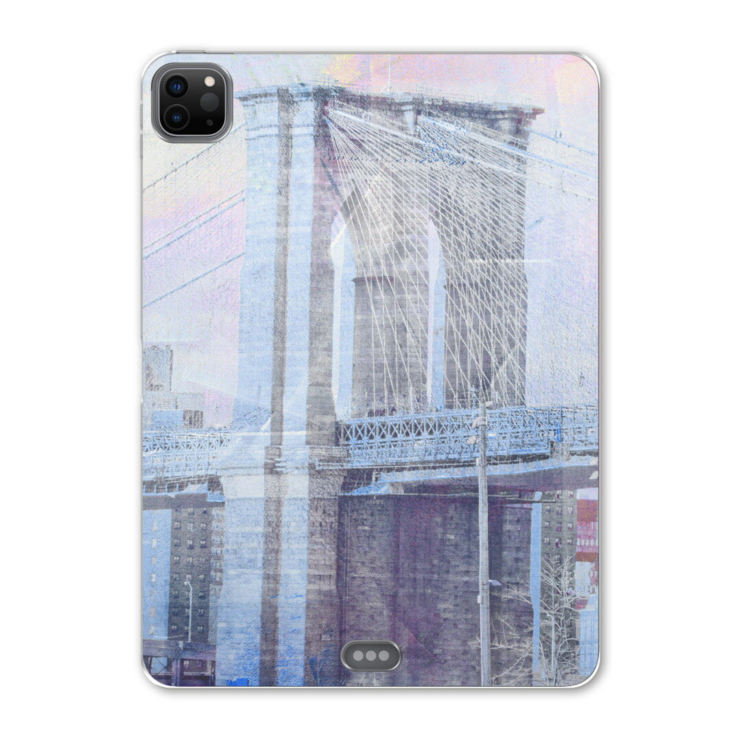 iPad Pro 11 第2世代 2020年版 用 ケース ソフト TPUケース A2228 A2068 A2230 対応 タブレットケース タブレットカバー 014345 風景 景色 橋