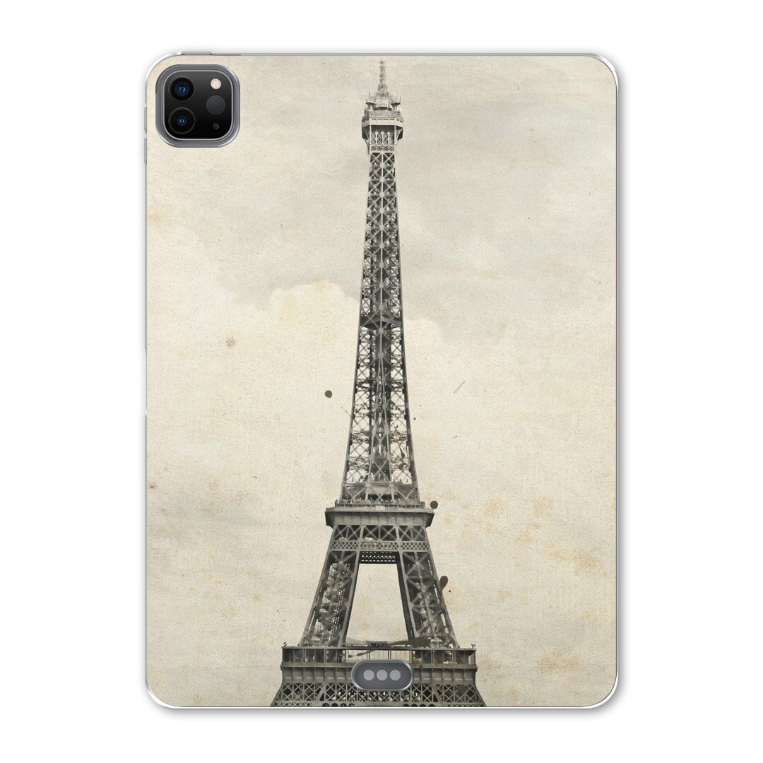 iPad Pro 11 第2世代 2020年版 用 ケース ソフト TPUケース A2228 A2068 A2230 対応 タブレットケース タブレットカバー 014973 城　風景　イラスト　建物　外国