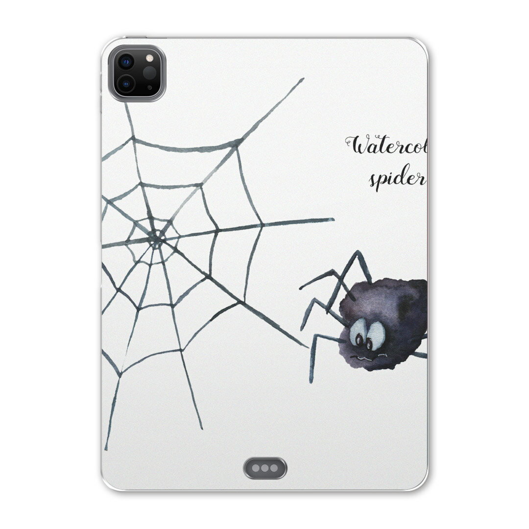 iPad Pro 12.9inch 2020発売モデル 第4世代 アイパッドプロ 12.9インチ タブレットケース タブレットカバー TPU ソフトケース A2229 A2069 A2232 A2233 015838 蜘蛛　スパイダー　蜘蛛の巣