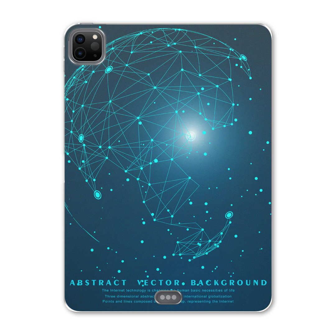 iPad Pro 11 第2世代 2020年版 用 ケース ソフト TPUケース A2228 A2068 A2230 対応 タブレットケース タブレットカバー 016061 地球　宇宙　かっこいい