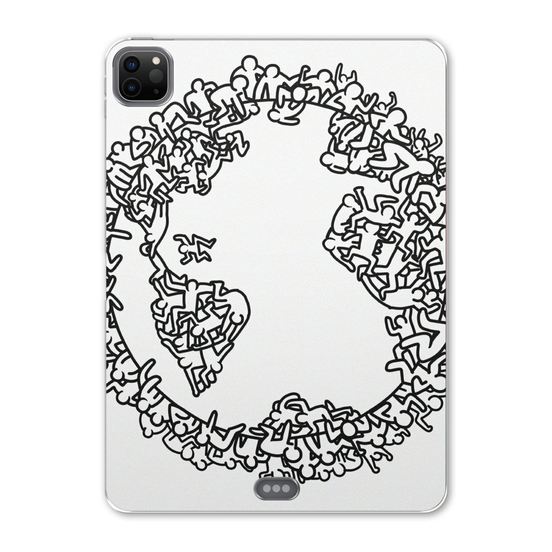 iPad Pro 11 第2世代 2020年版 用 ケース ソフト TPUケース A2228 A2068 A2230 対応 タブレットケース タブレットカバー 016136 地球　人間