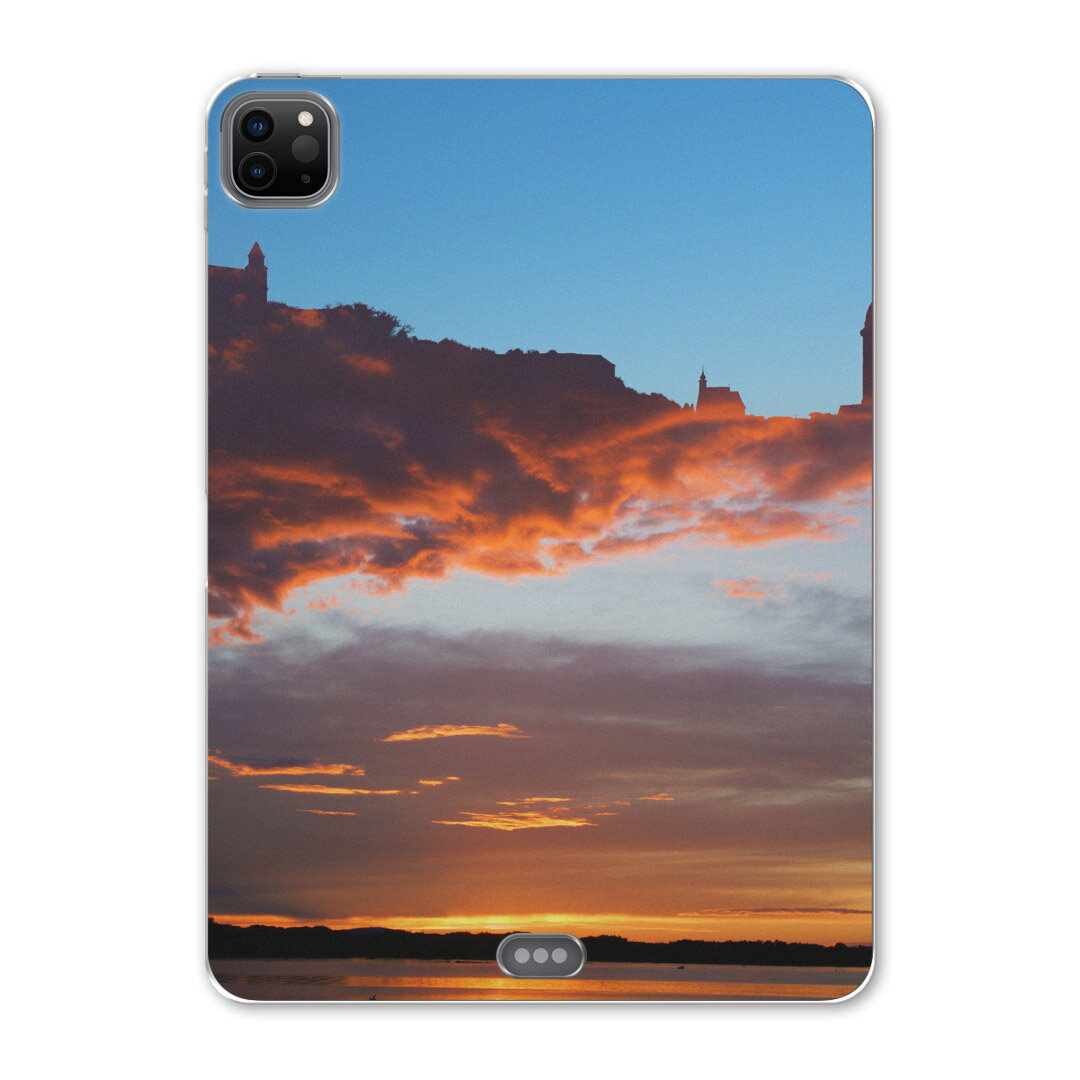 iPad Pro 11 第2世代 2020年版 用 ケース ソフト TPUケース A2228 A2068 A2230 対応 タブレットケース タブレットカバー 016397 風景　雲